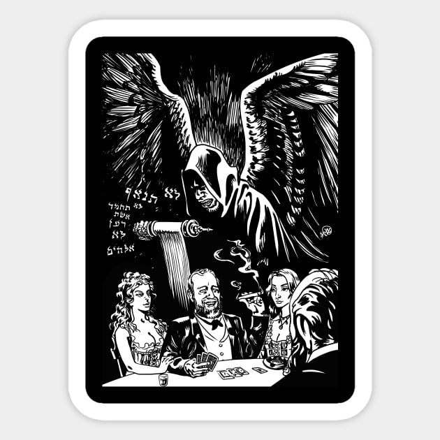 Angel of Death Sticker by Azra Style